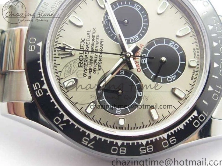 Bracelet A4130 Edition Daytona Gray Bezel On SS Dial JH 116519LN Best Ceramic 0908